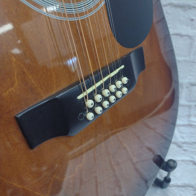 Hora W12205 12-String Acoustic Guitar with Case Made in Romania
