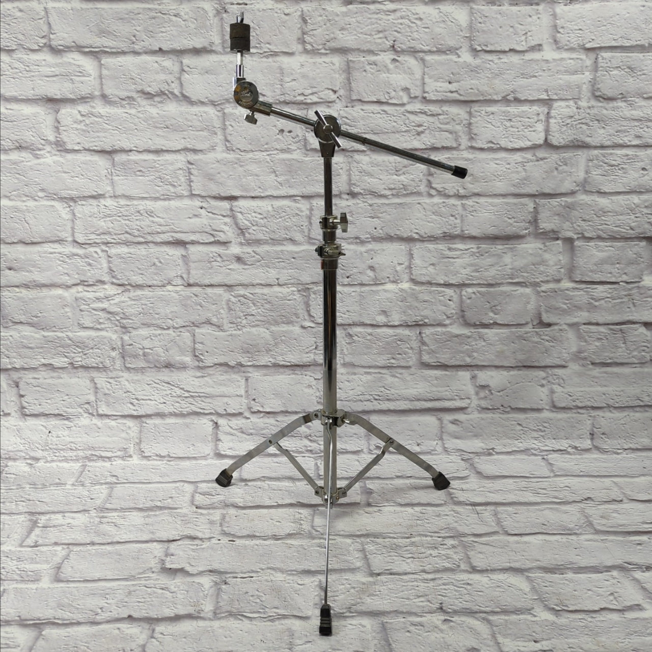 Pearl Heavy Duty Single Braced Mini Boom Cymbal Stand with Tilter 1980s Red Label