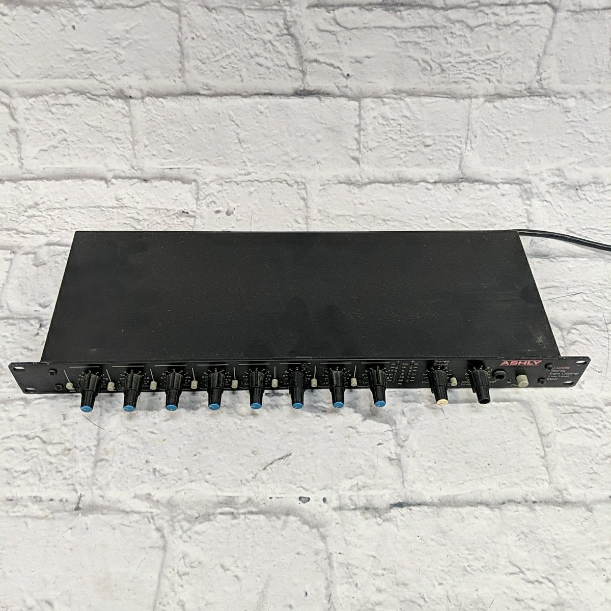 Ashly LM-308 8-Channel Stereo Line Level Rack Mixer