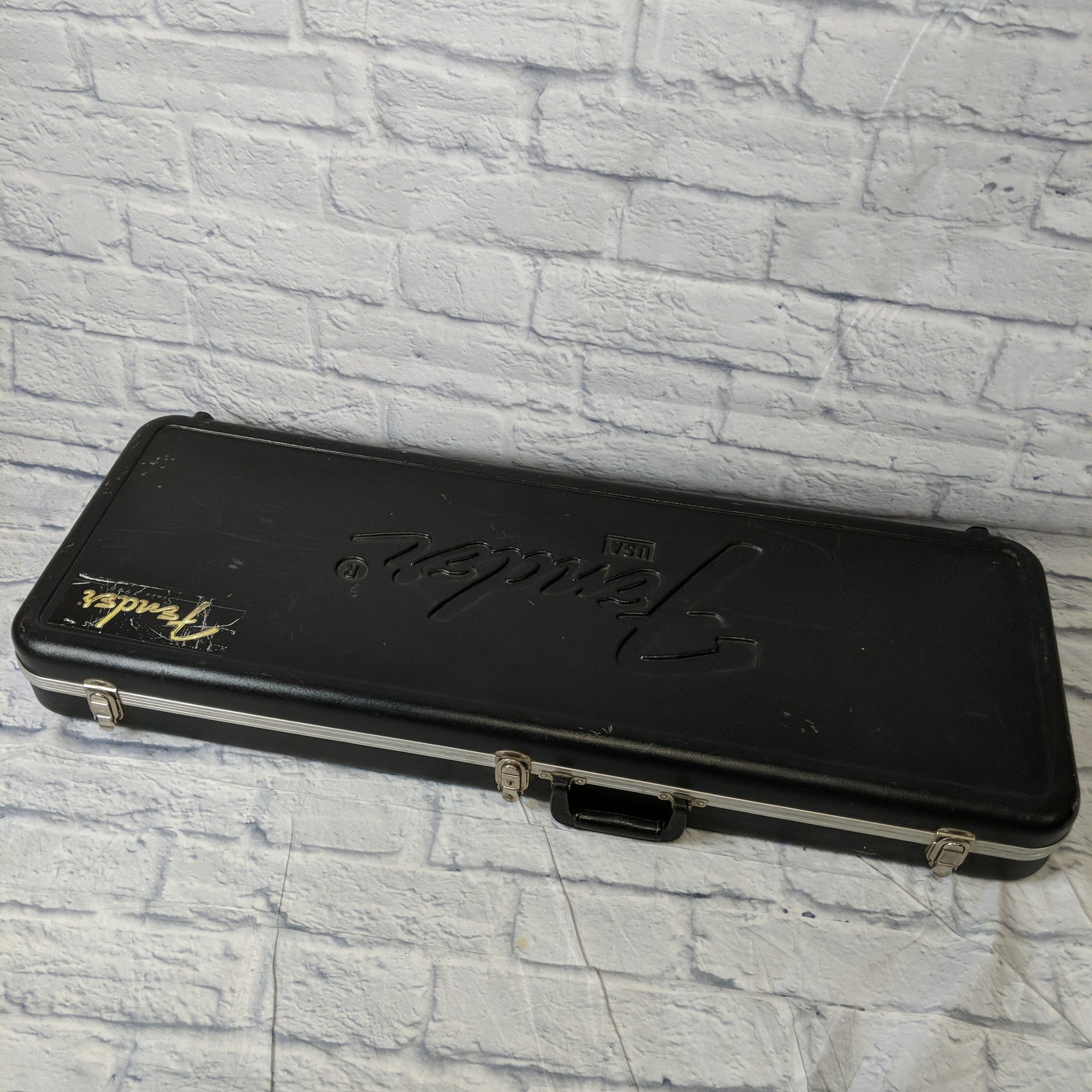 Fender Squier Series Floyd Rose Standard Foto Flame Strat w/ case