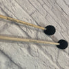 Innovative Percussion IP2003 James Ancona Series Medium Marimba Mallets - Black Yarn - Birch