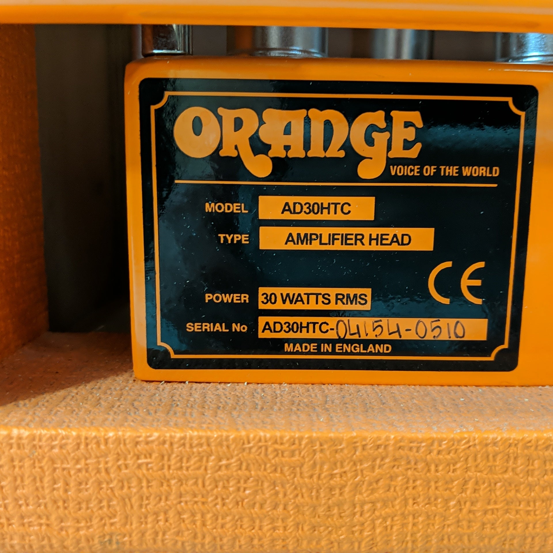 Orange AD30HTC 30 Watt Guitar Amp Head