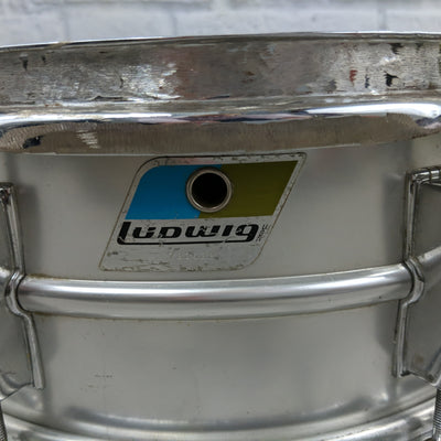 1970's Ludwig Acrolite 5x14 Aluminum Snare