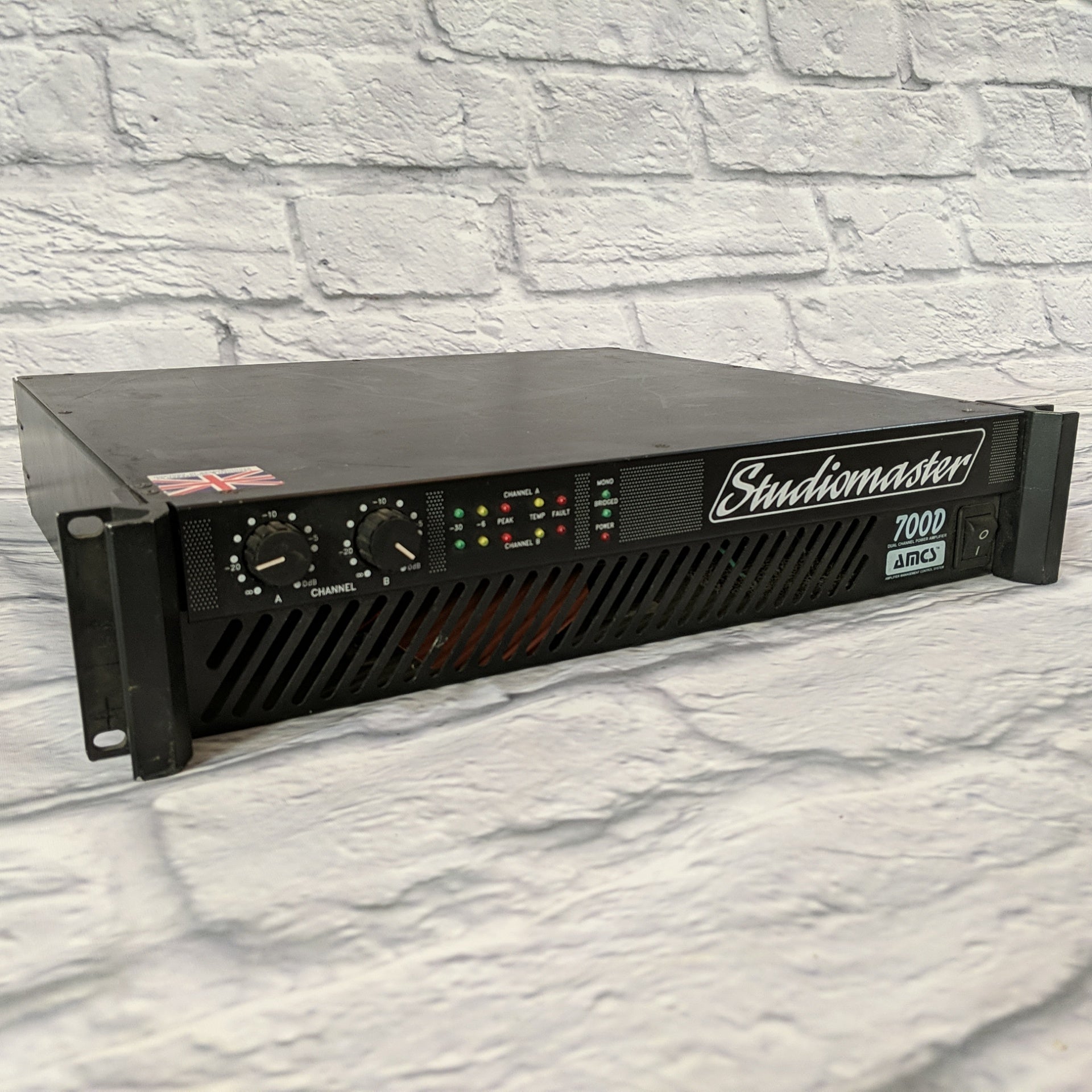 Studiomaster 700D Dual Channel Power Amp