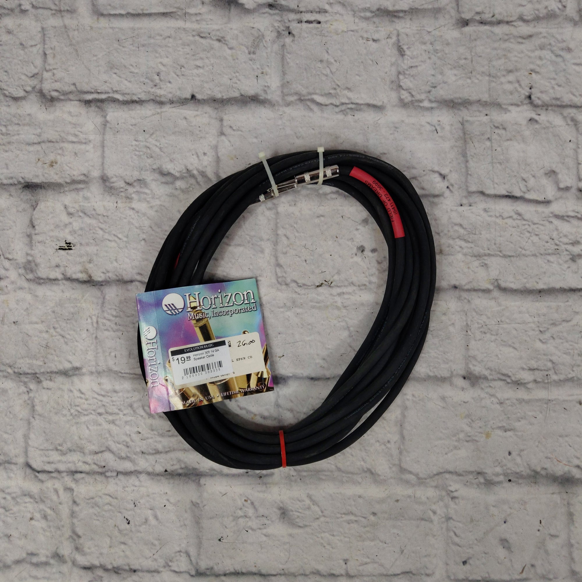 Horizon 30ft 14 GA Speaker Cable
