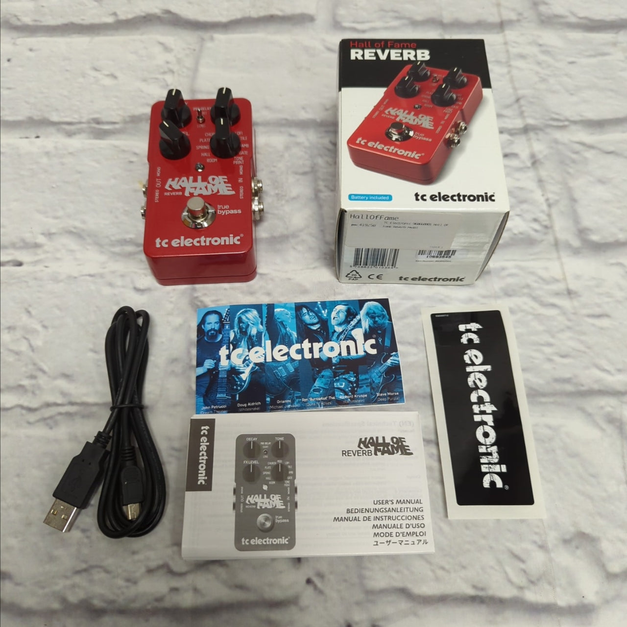 TC Electronic Hall of Fame Reverb Pedal