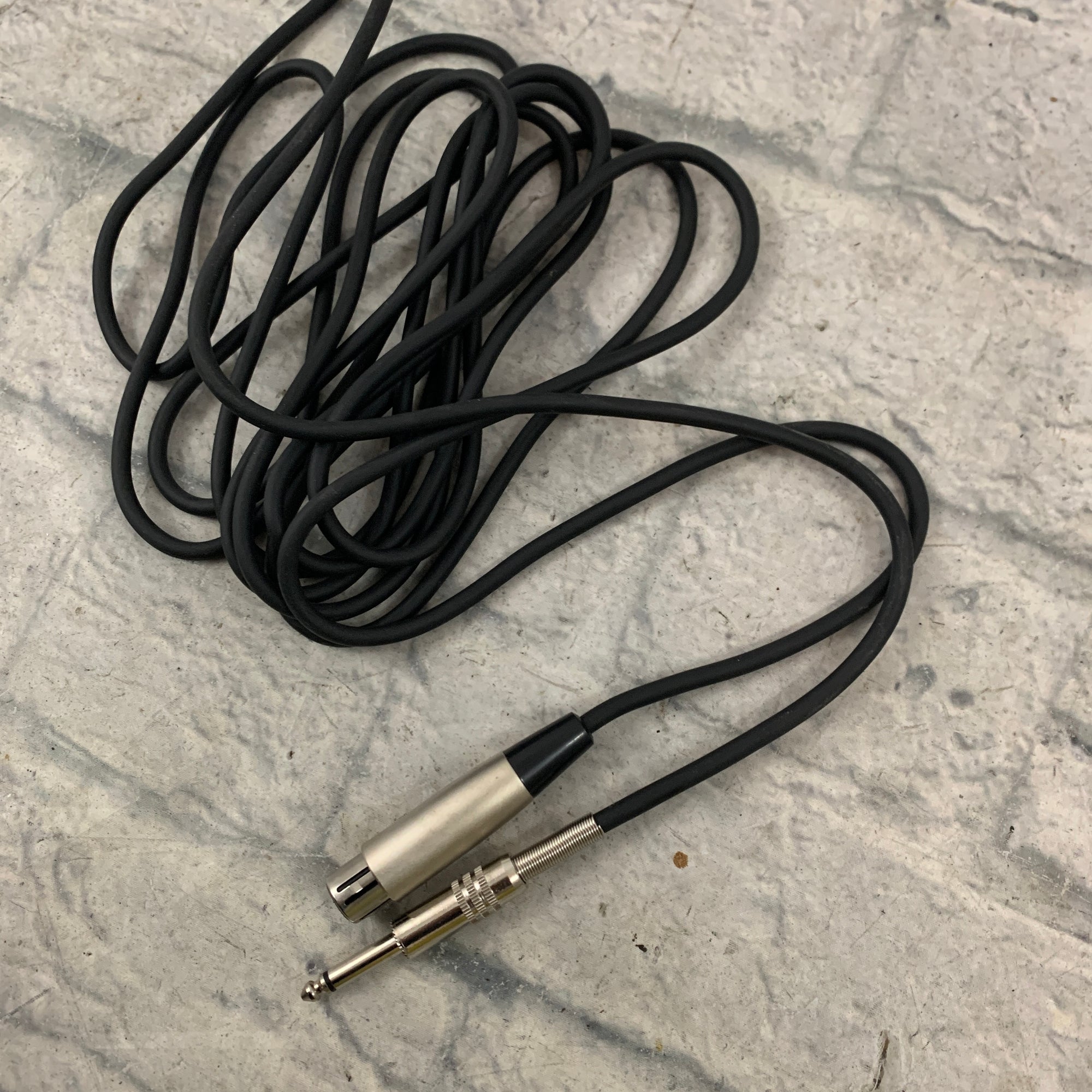 Unknown XLR to 1/4" TS Cable 15ft