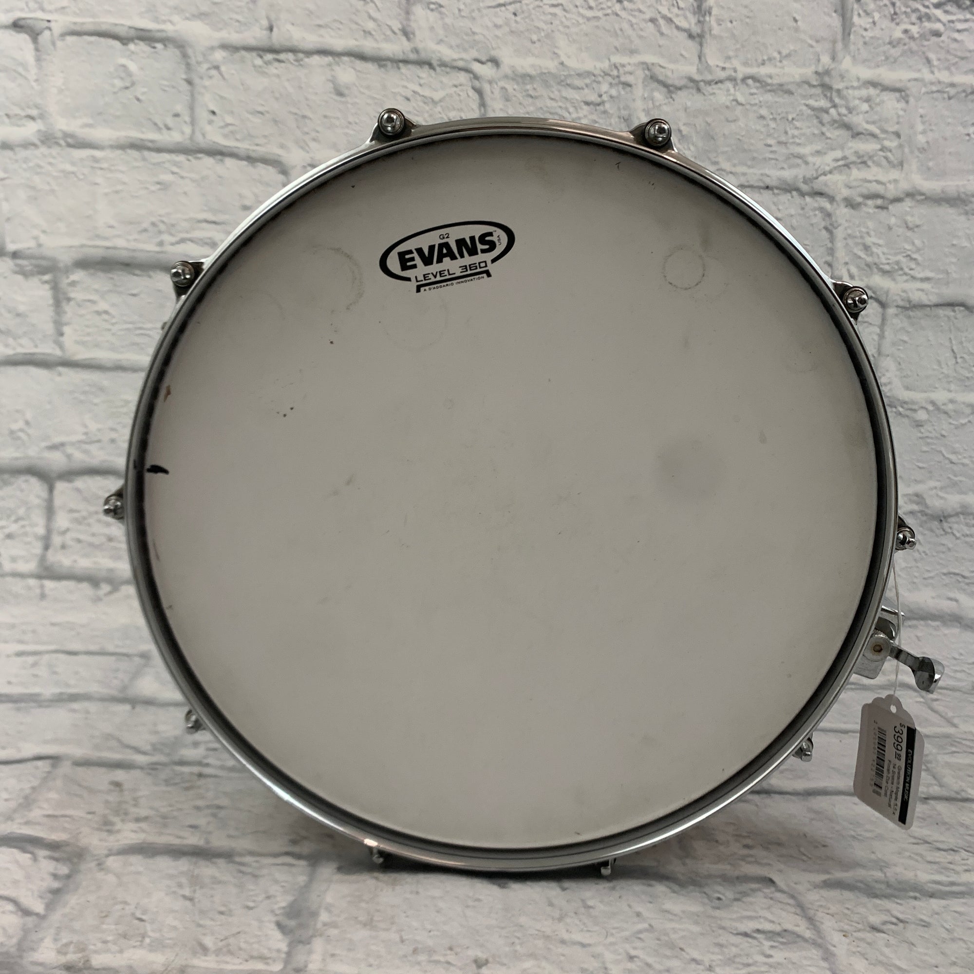 Gretsch Maple 5.5 x 14 Snare - Natural Finish Die Cast Hoops