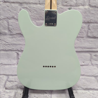 Squier by Fender Special Run FSR Telecaster Electric Guitar - Aqua Seafoam Green