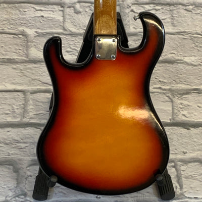 Vintage 1960's Dyko 2-Pickup Electric Guitar Sunburst