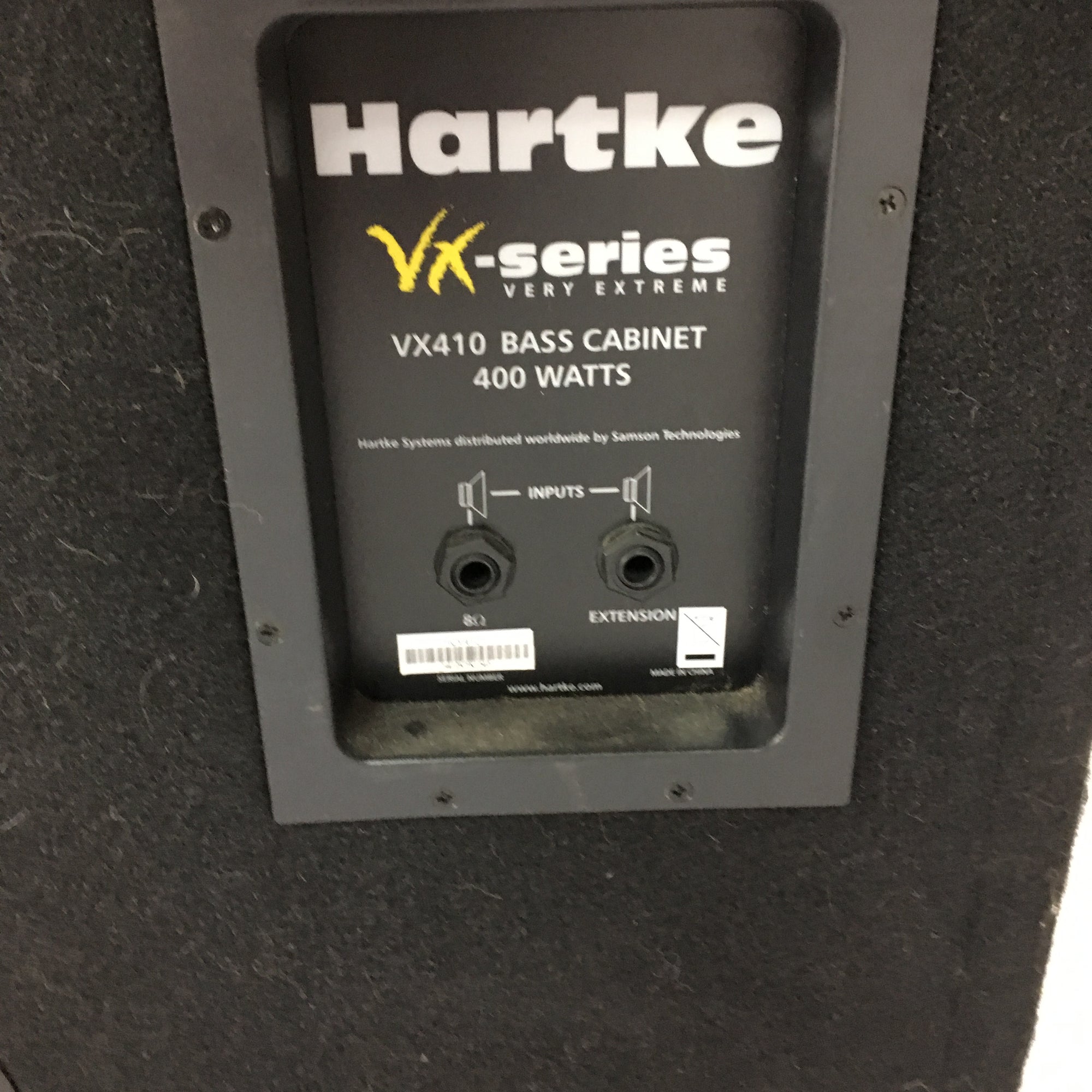 Hartke VX 410 Bass Cabinet w/Tweeter - Evolution Music