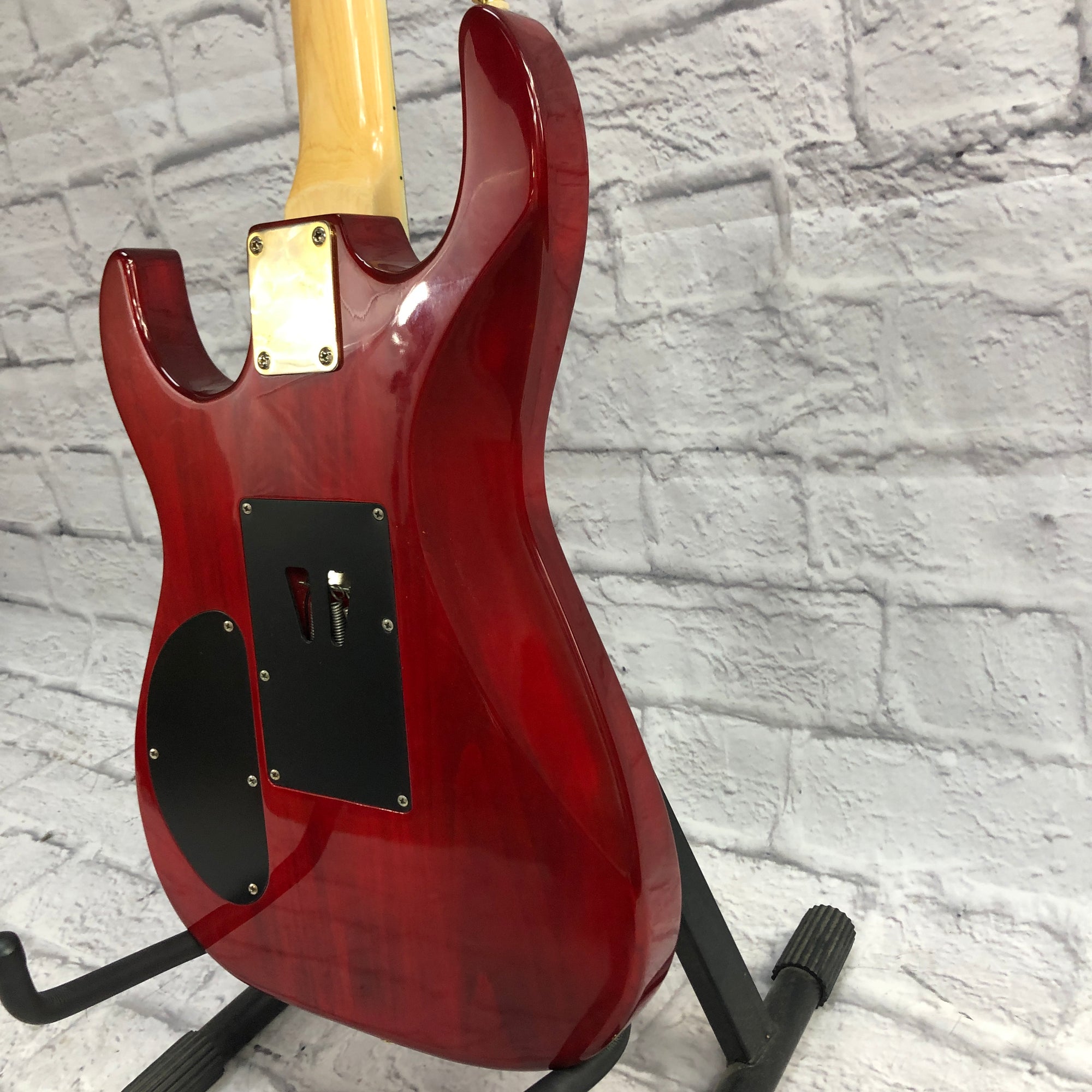 Johnson Catalyst Trans Red Quilted Maple Top Electric Guitar