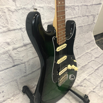 Fender Player Stratocaster Green Flame Top