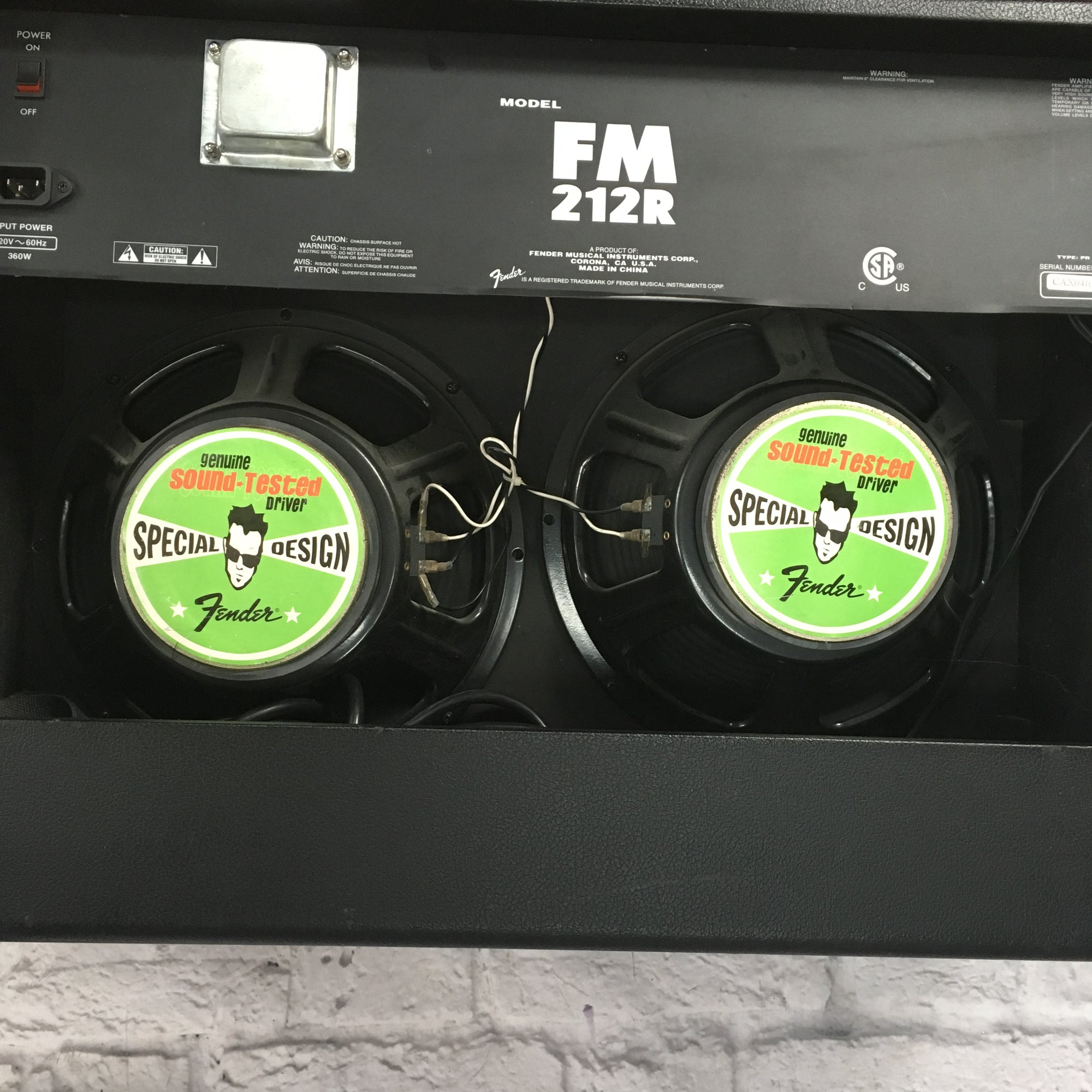 Fender FM212R 2x12 Guitar Combo Amp