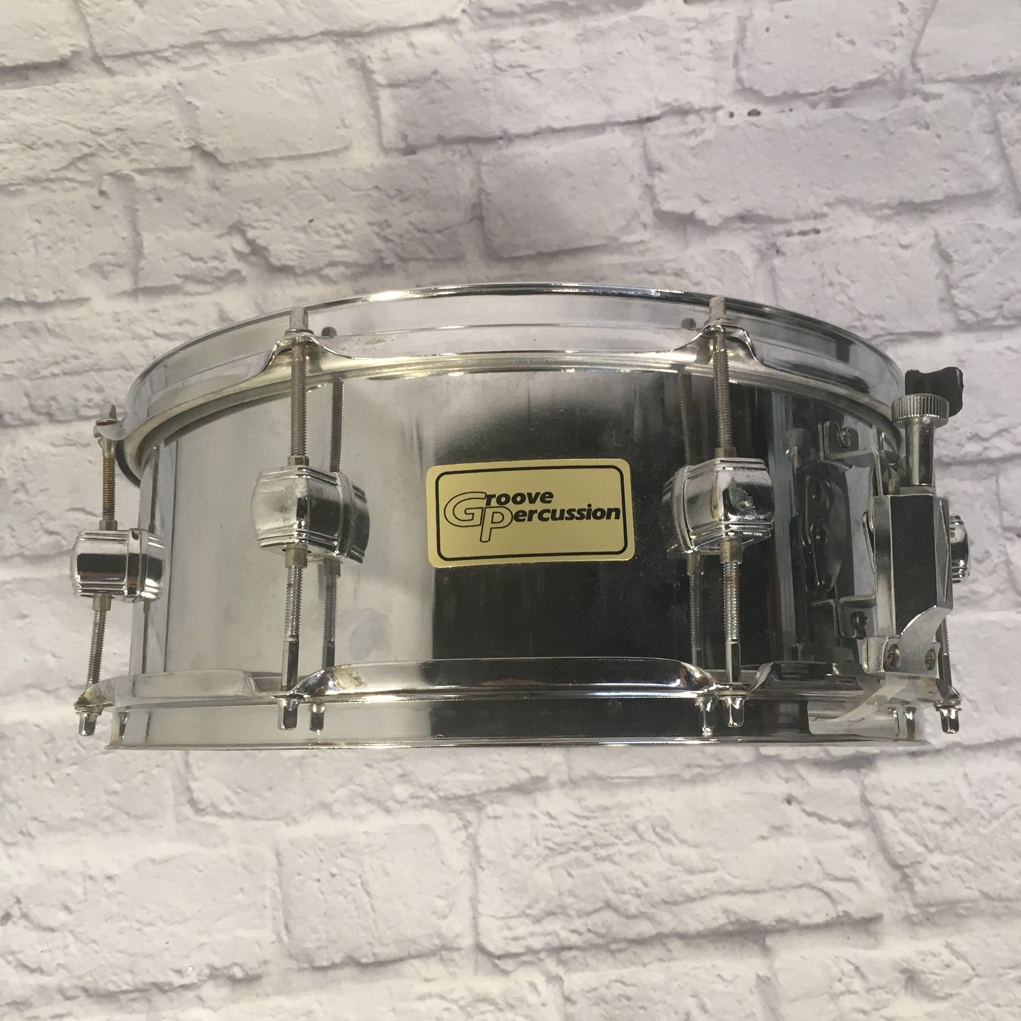 Groove Percussion 14x5.5 Steel Snare Drum