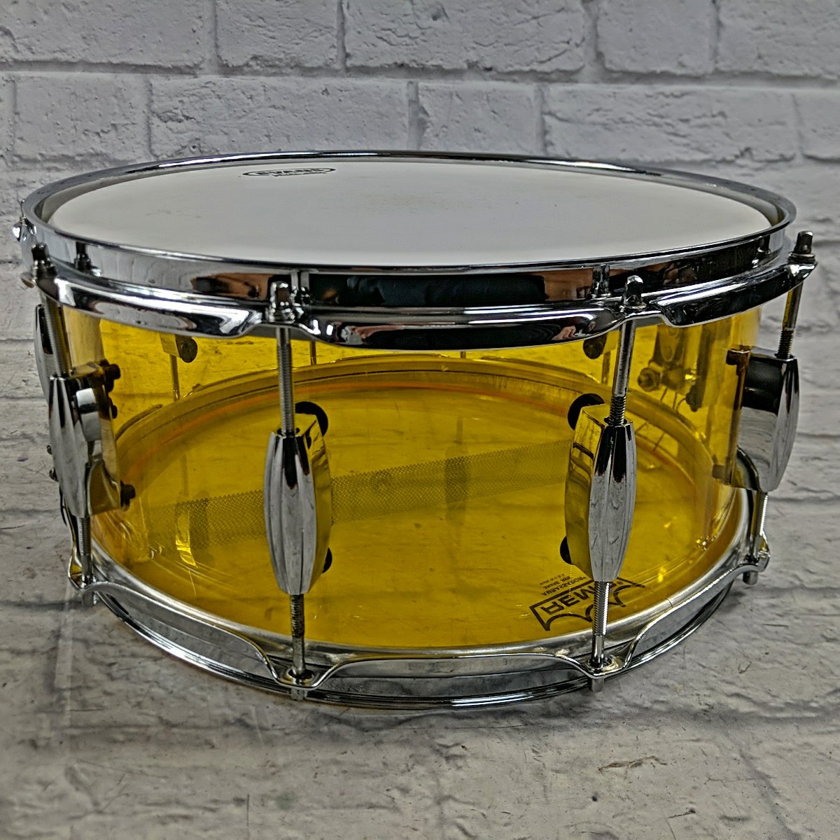 Custom Yellow Acrylic Snare 14x6.5 Snare
