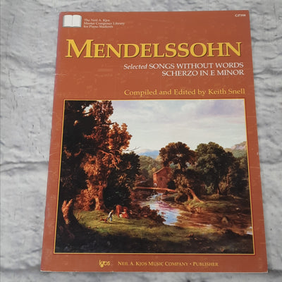 Mendelssohn: Selected songs without words Scherzo in E Minor Book