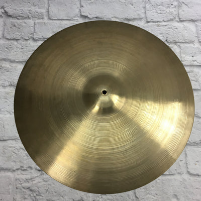 Vintage 1970s Zildjian 24in Ride Cymbal