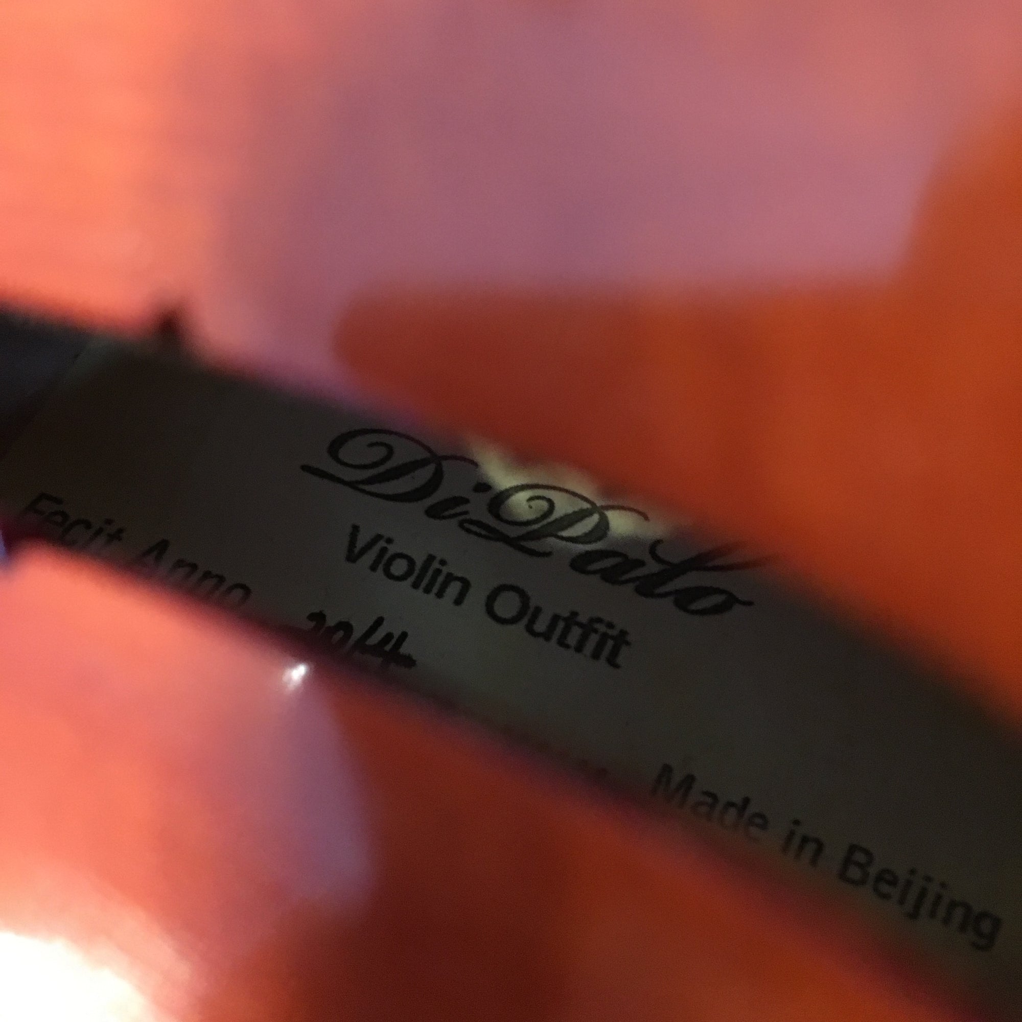 Dipalo 4/4 Student Violin Outfit w Case/Bow