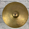*Zenjian 13" Thin Hi-Hat Cymbal UFIP 910g Vintage Italy B20 Leedy/Ludwig