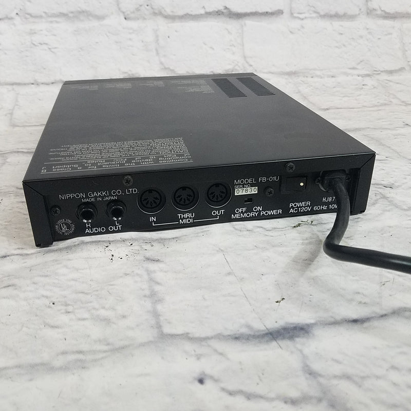 Yamaha FB-01 FM Sound Generator Midi Module with Original
