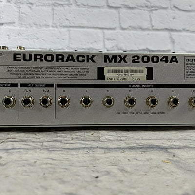 Behringer MX2004A 20 Channel Mixer with Rack Ears