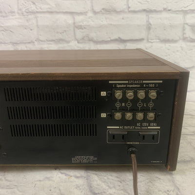 Sony Receiver (Silver/Wood)