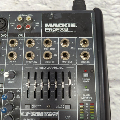 Mackie ProFX 8 Mixer with Effects
