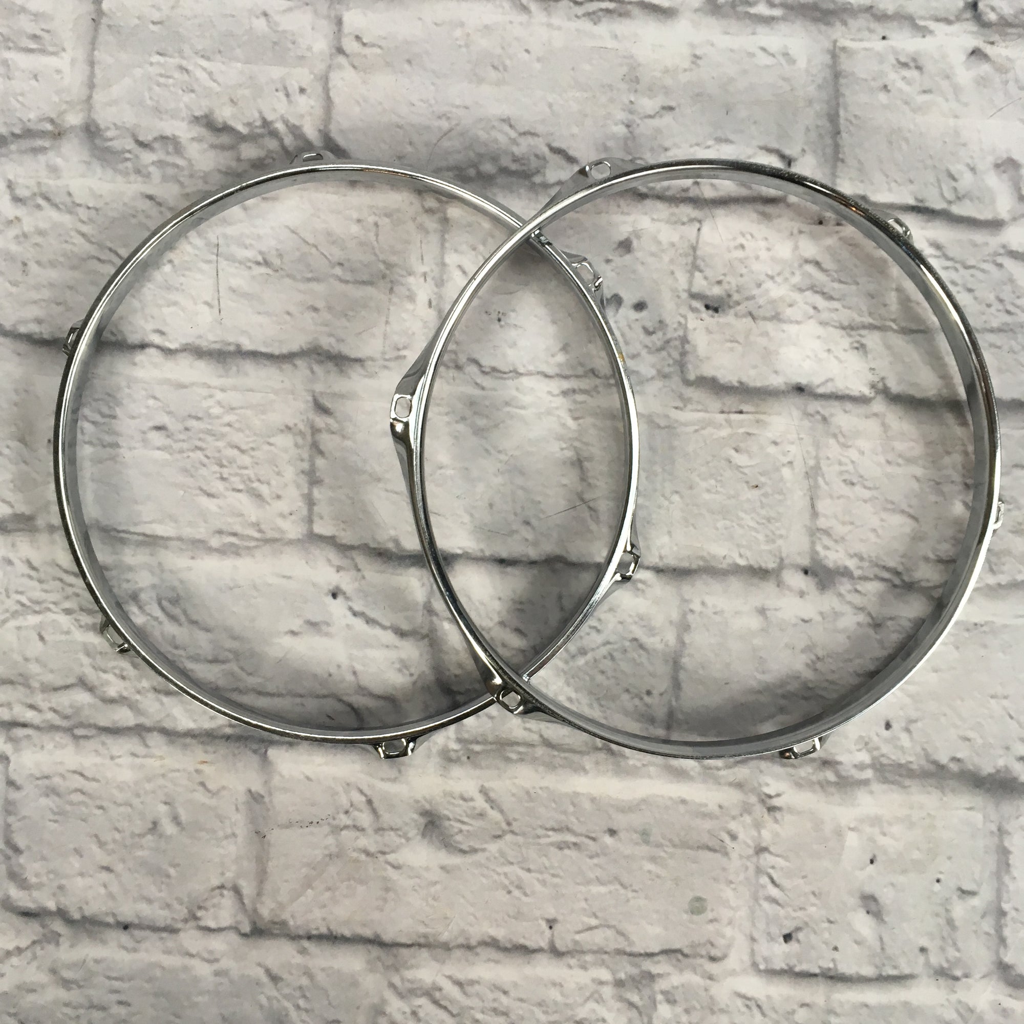 10in 6 Lug Drum Hoop Pair - Unknown Manufacturer
