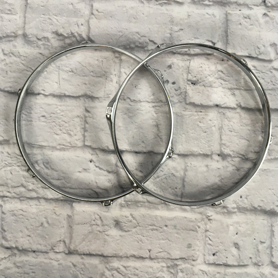 10in 6 Lug Drum Hoop Pair - Unknown Manufacturer