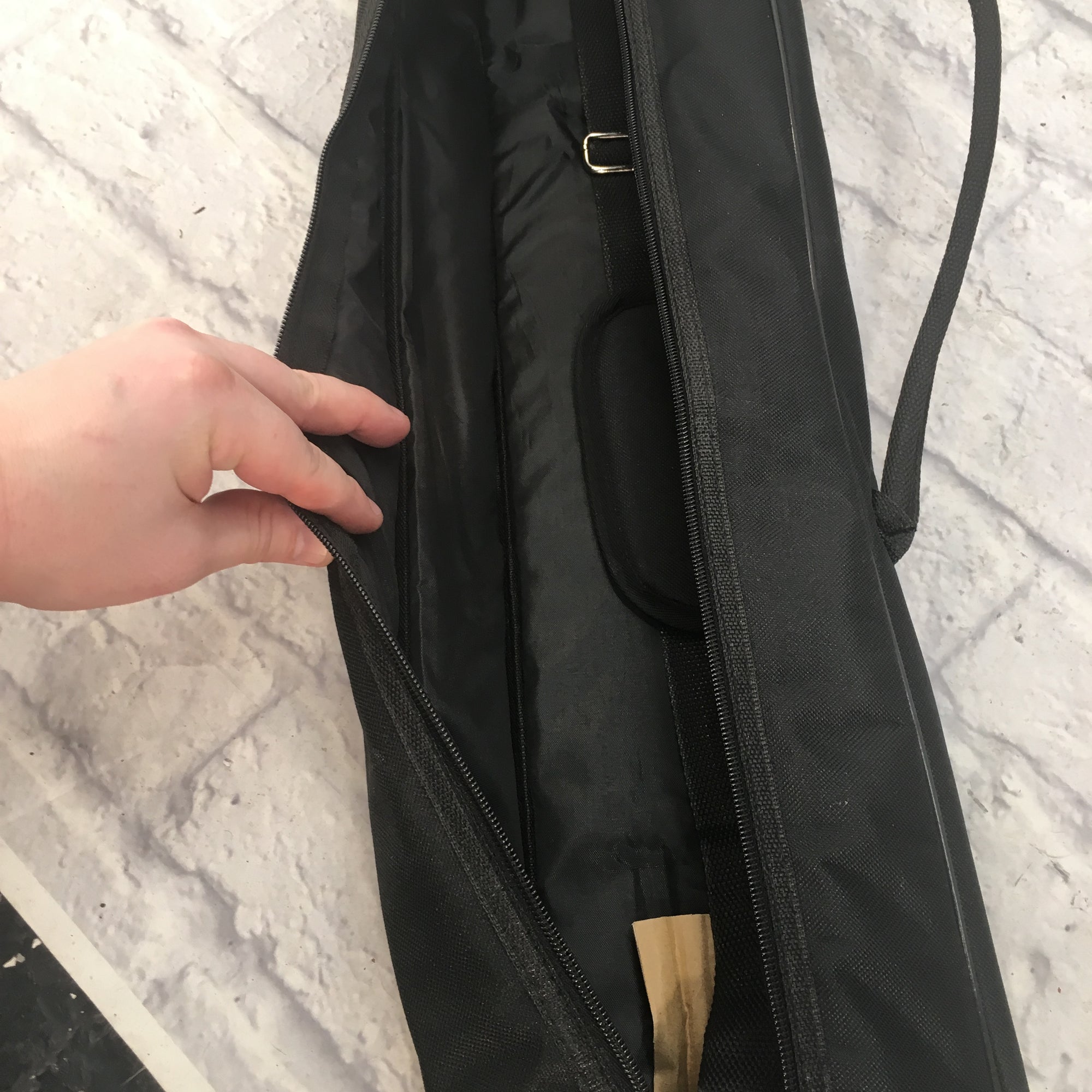On-Stage 37x5x3 Inch Boom Mic Cymbal Bag
