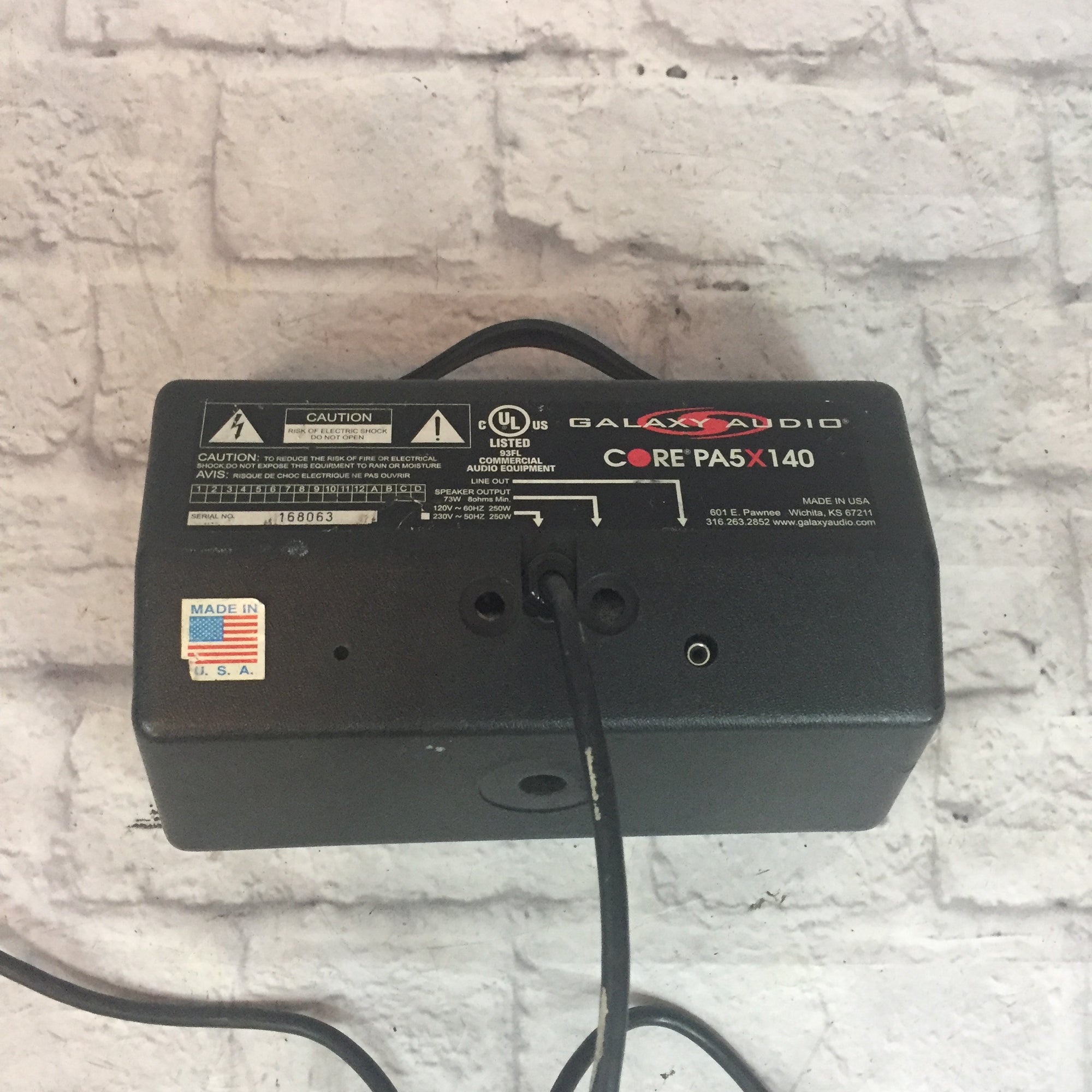 Galaxy Audio Core PA5X140 Powered