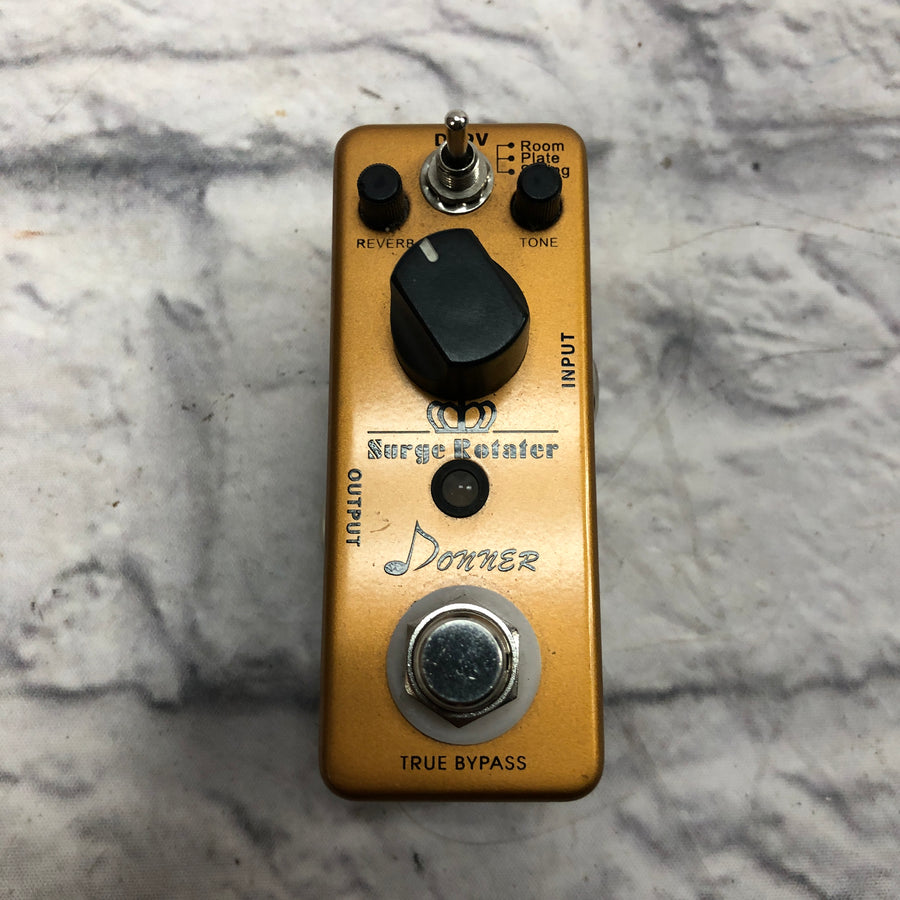 Donner Surge Rotater Mini Reverb Pedal