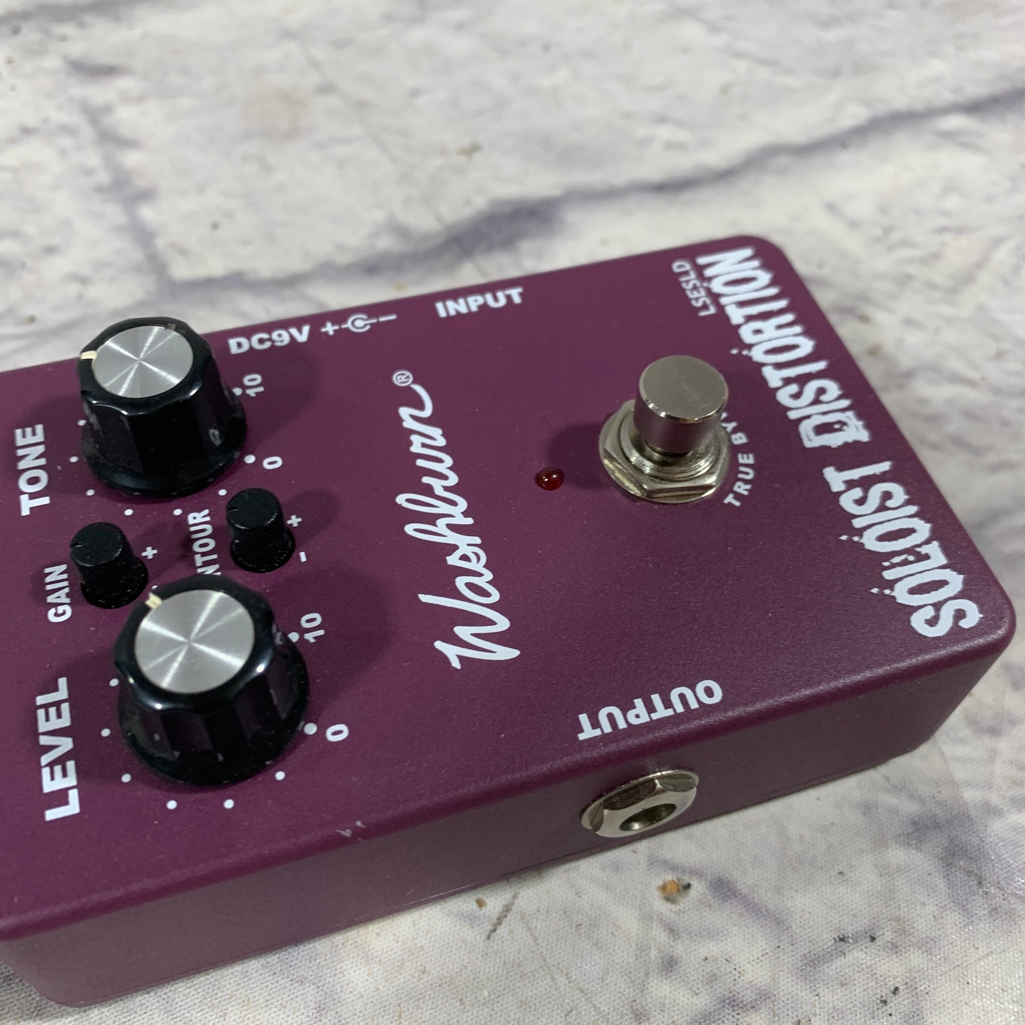 washburn blues overdrive pedal Washburn Soloist Distortion Pedal