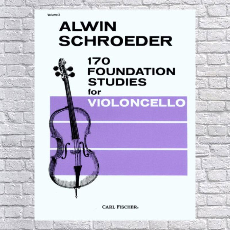 170 Foundation Studies For Violincello volume 3