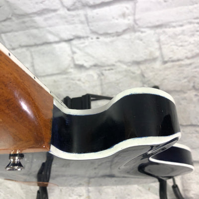 *Gatto 339 Style Semi-Hollowbody Transparent Blue Electric Guitar*