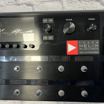 Line 6 Helix Floor Multieffects Pedal Effects Pedal