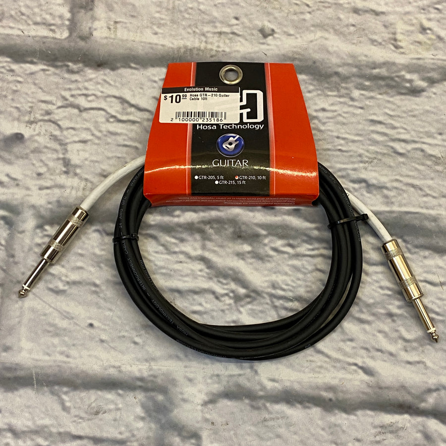 Hosa GTR-210 Guitar Cable 10ft