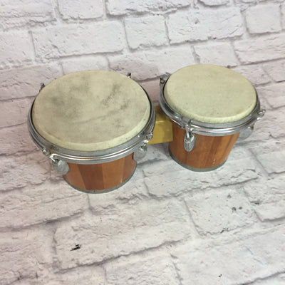 TKO Percussion Wood Bongos