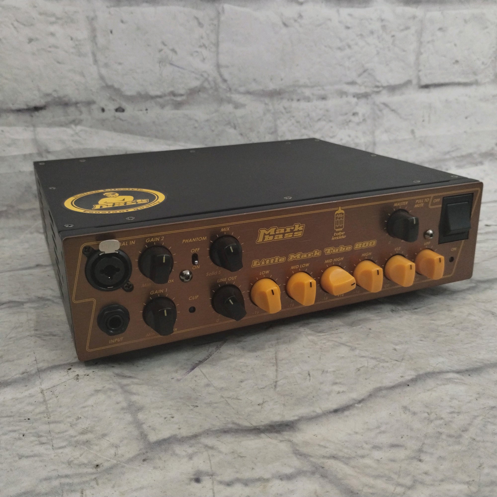 MarkBass Little Mark Tube 800 Bass Head