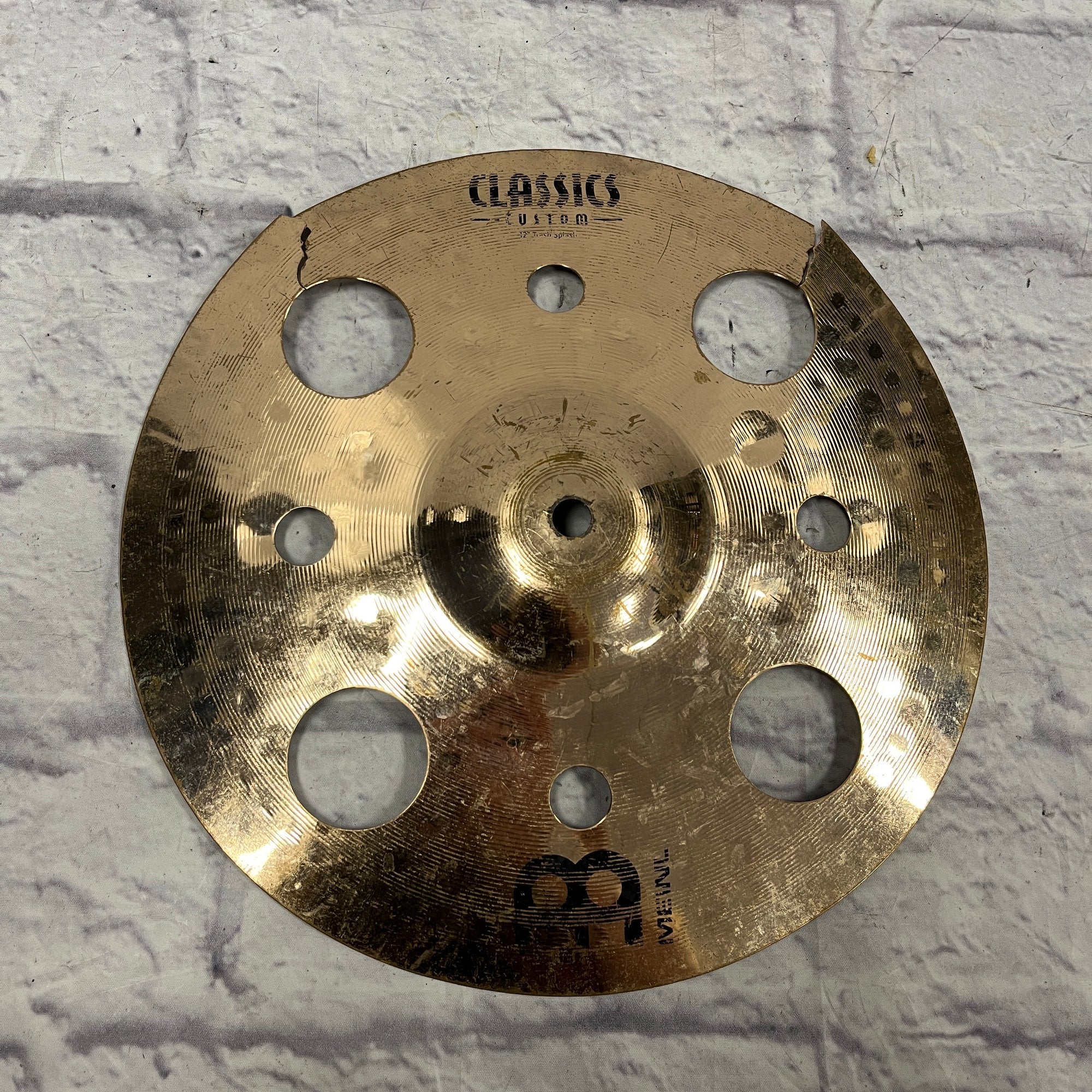 Meinl Pure Alloy 10 Splash CRACKED