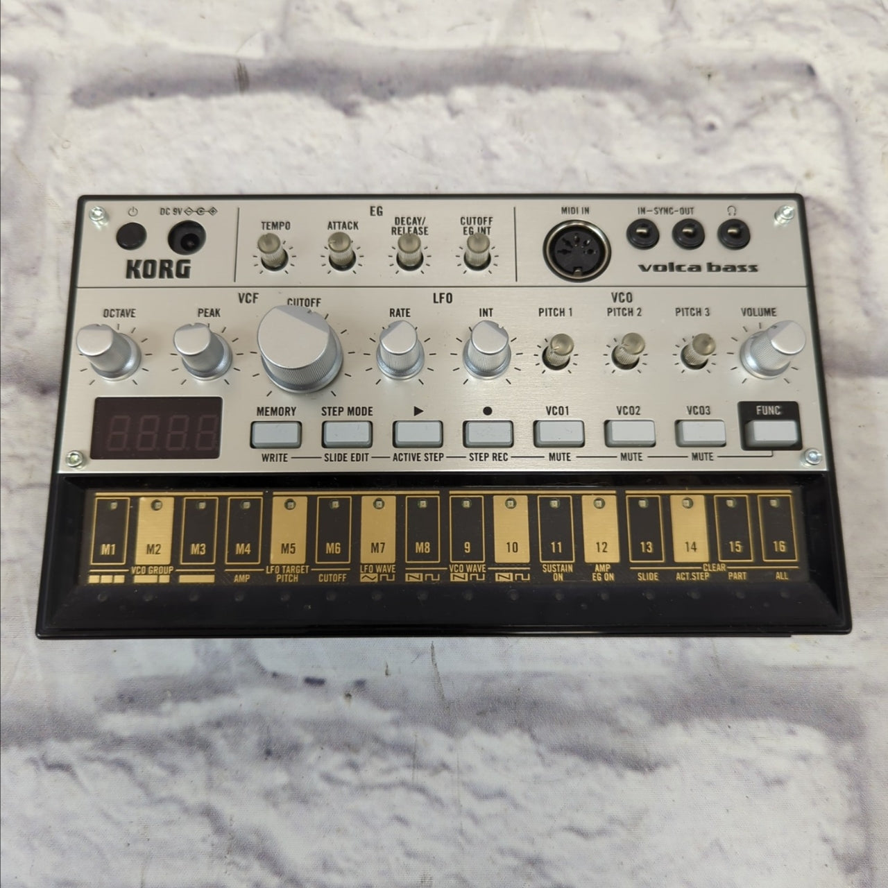 Korg Volca Bass Analog Bass Machine Analog Synth