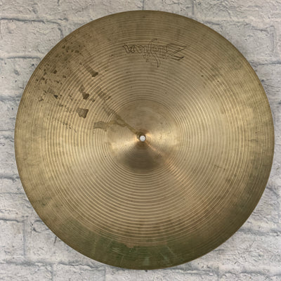Zildjian 21" Avedis Rock Ride Hollow Logo Ride Cymbal