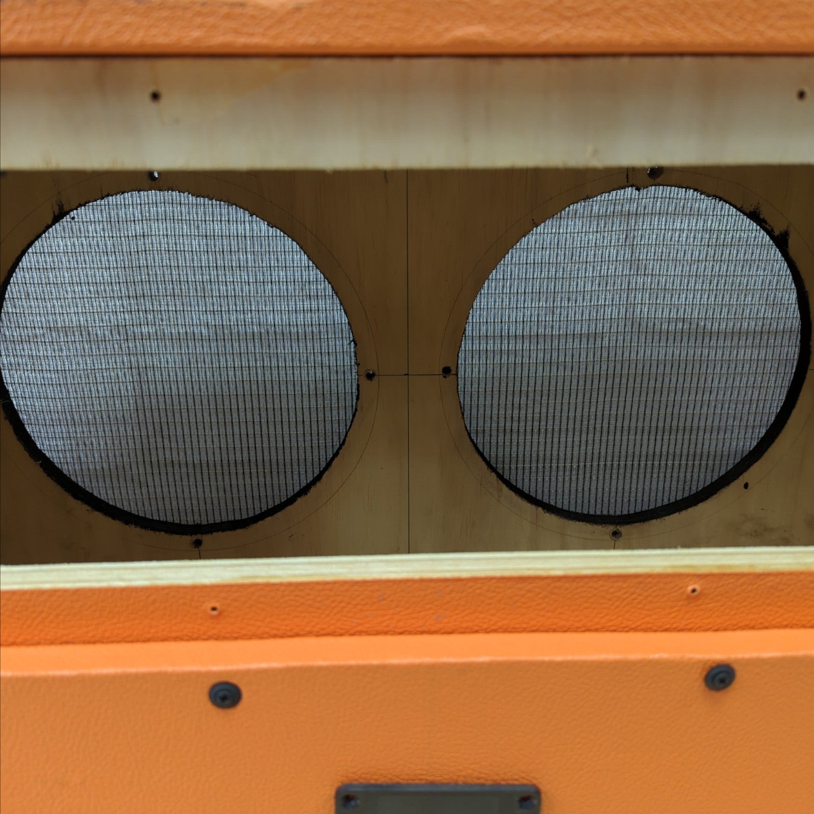 Unknown Unloaded Cab 2X12 - Orange