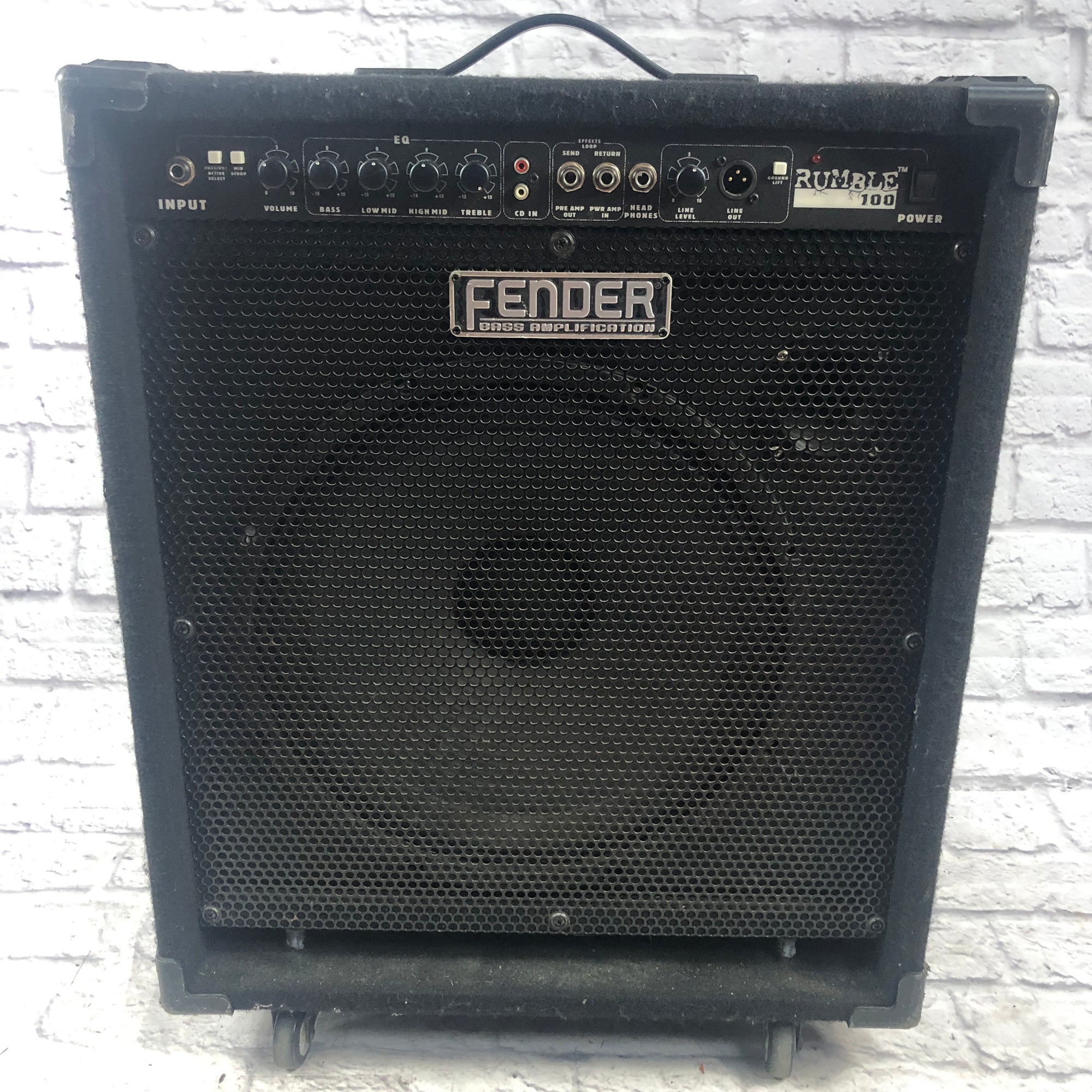 Fender Rumble 100 Bass Combo Amp - Evolution Music