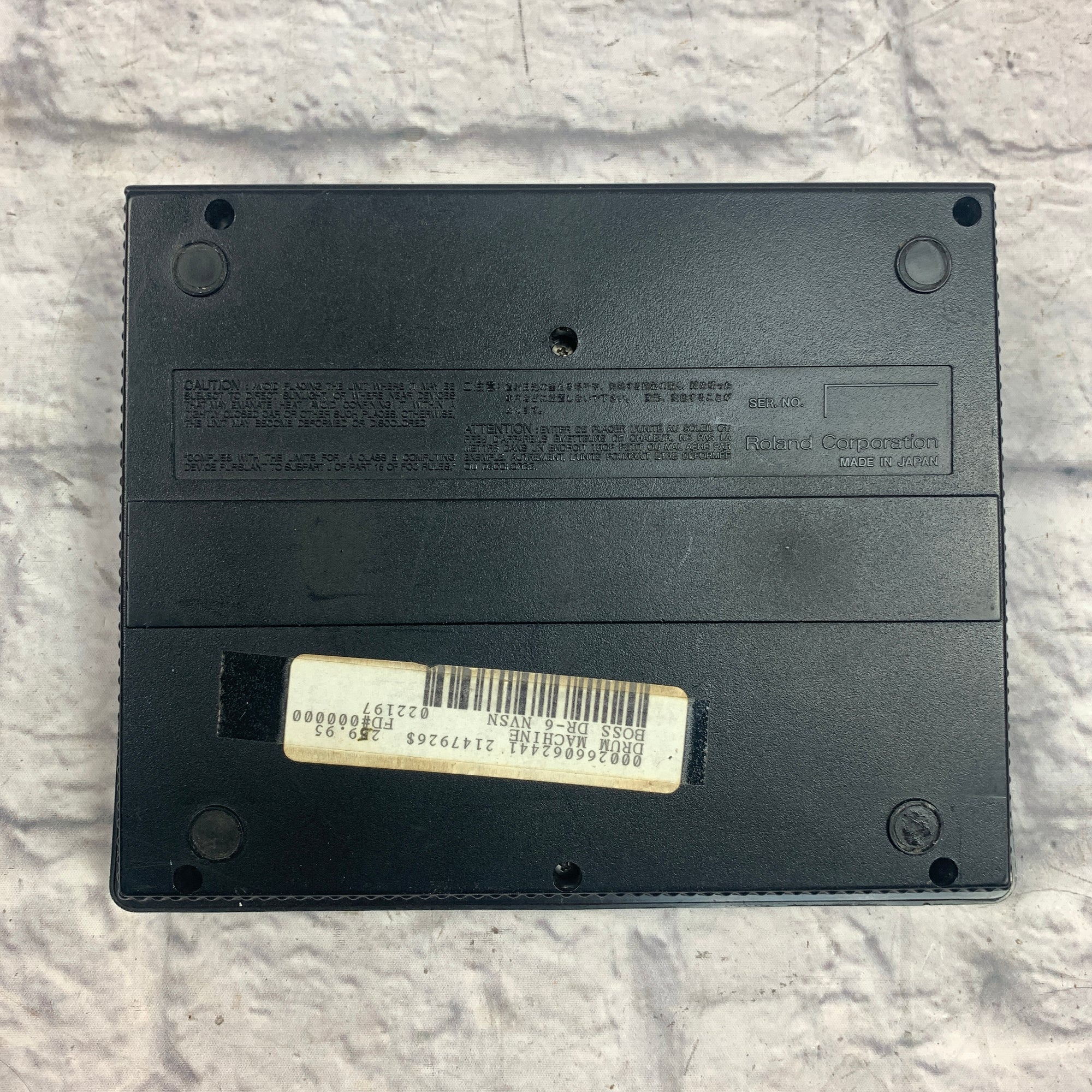 Boss DR660 Drum Machine with Power Supply