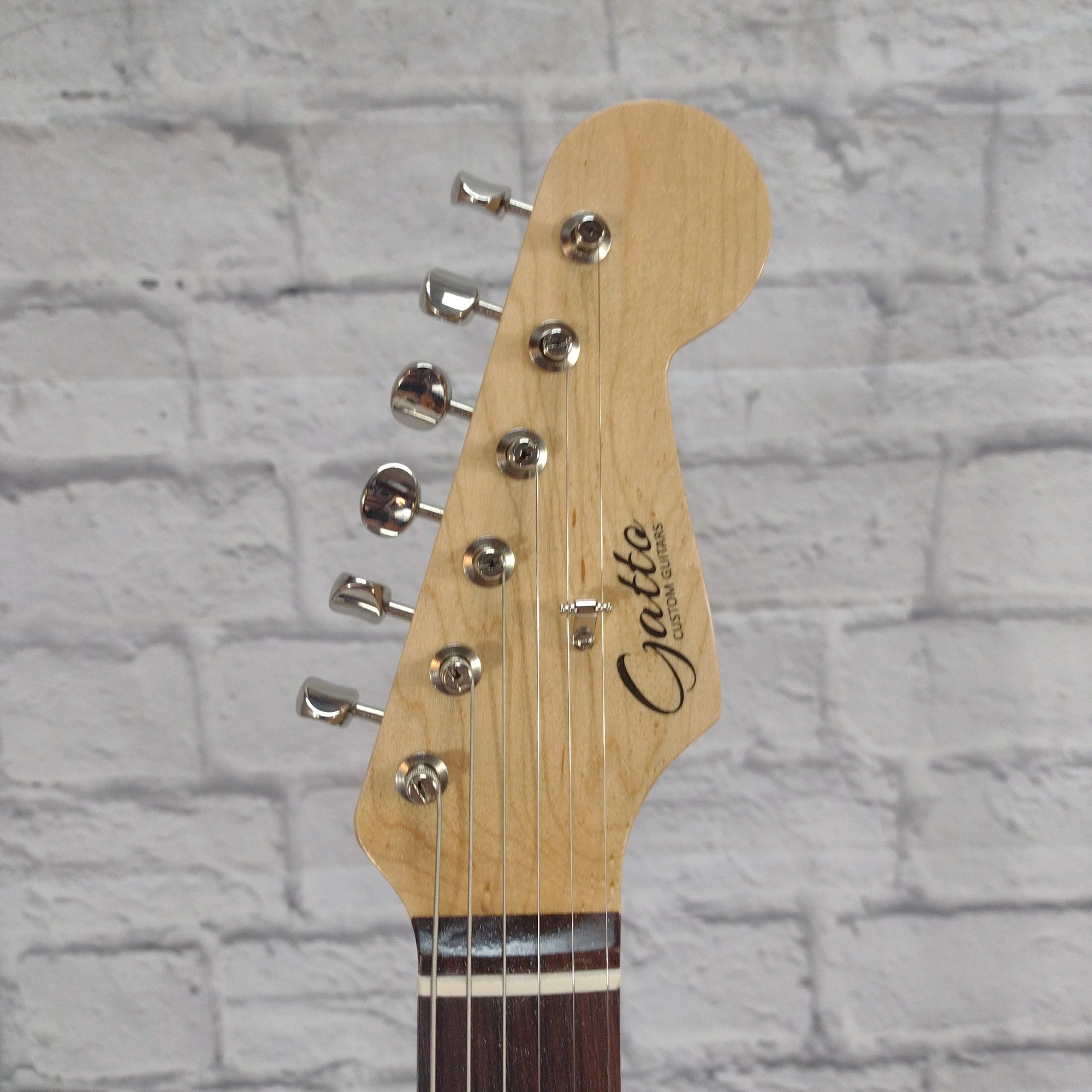 Gatto Strat Style Candy Red EMG Electric Guitar
