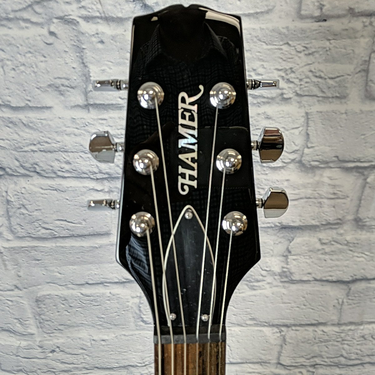 Hamer SATFW-DCB Dark Cherry Sunburst Archtop Double Cutaway