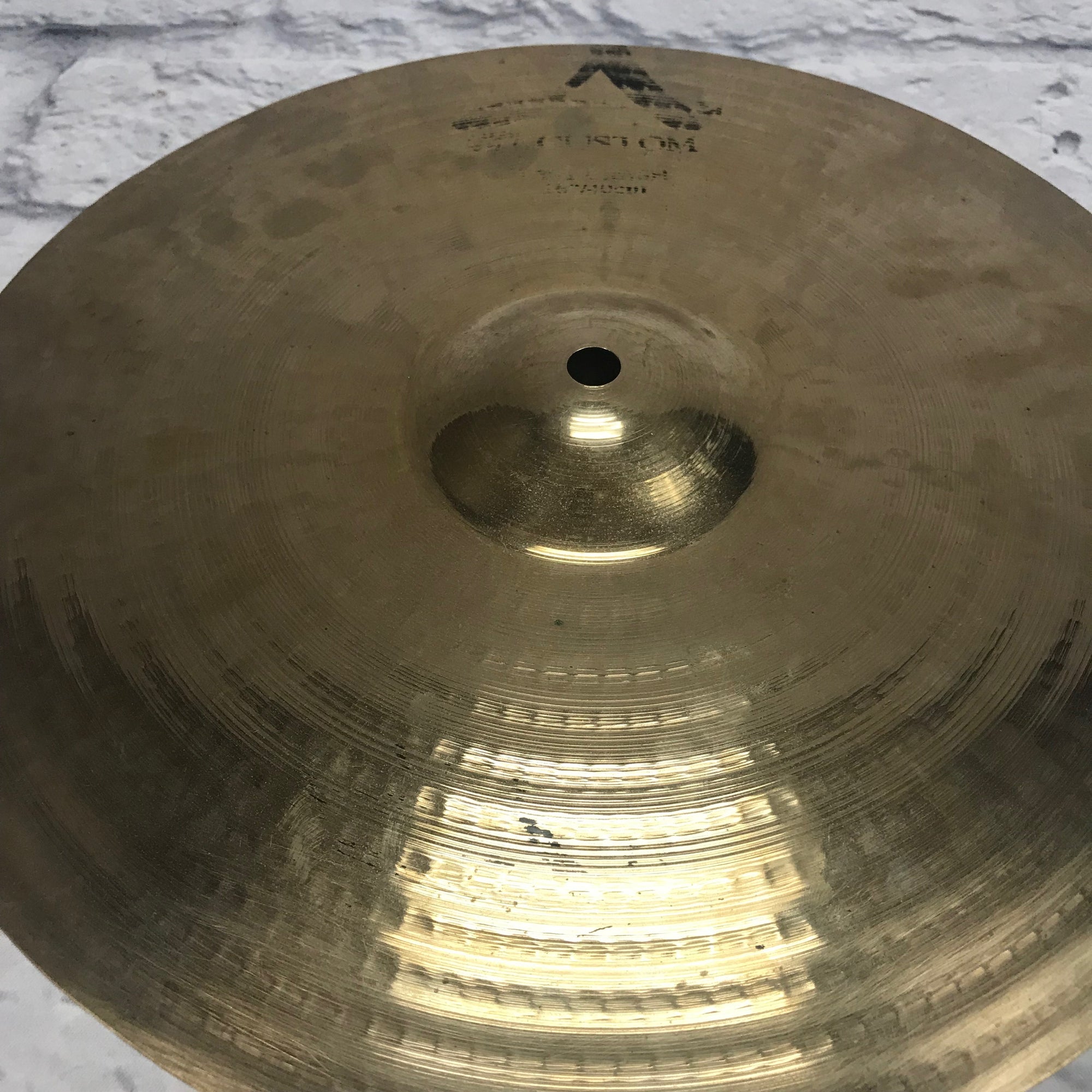 Zildjian A Custom Crash Cymbal Cut Down