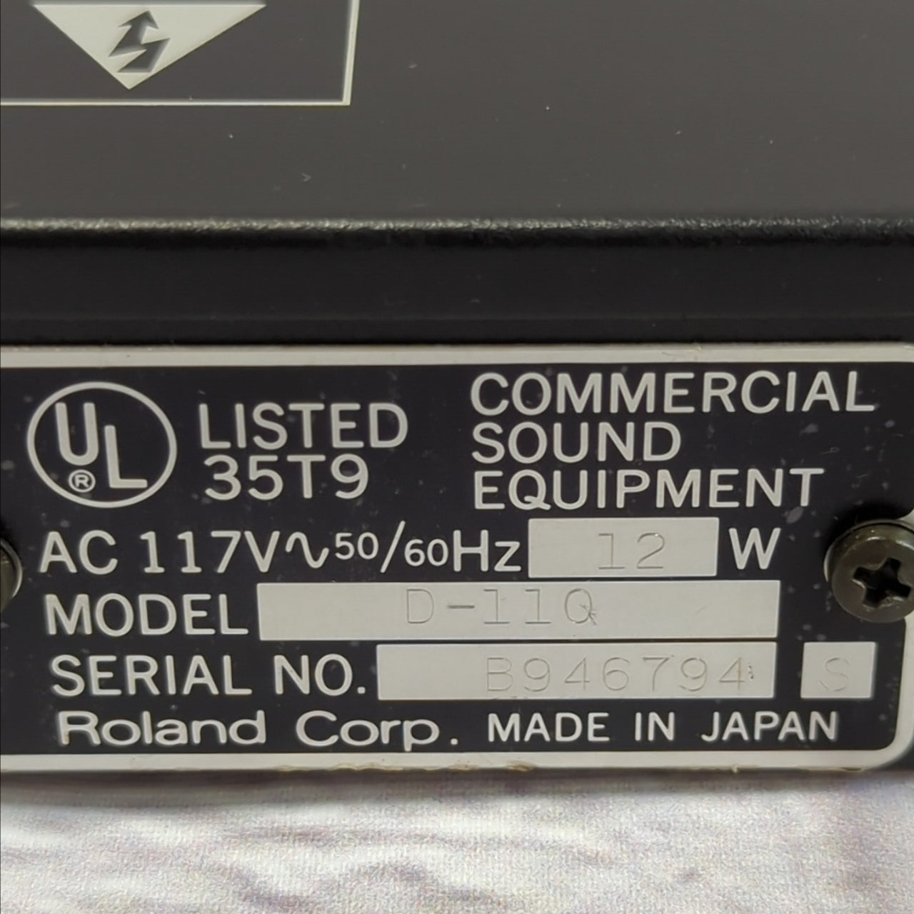 Roland D110 Multitimbral Sound Module